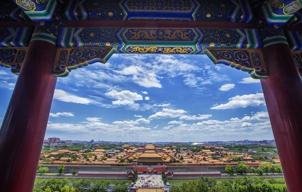 china, beijing, building, the scenery, travel, cloud, wind, jingshan, beijing, beijing, beijing, beijing, beijing